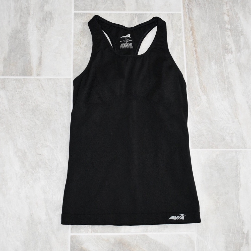 Black Avia workout top